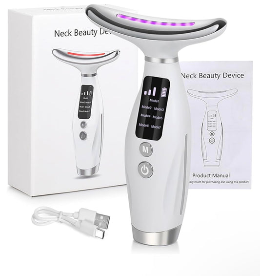 Appareil de Lifting Facial EMS à Micro-courant – 7 Modes